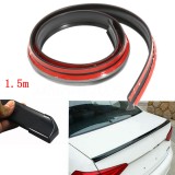 Eleron din cauciuc tip M NEGRU 1,5m x 3.5cm, AVEX