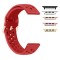 Curea din silicon, compatibila Apple Watch 9|8|7|6|5|4|3|2|1 Series, 41mm|40mm|38mm, Rosu