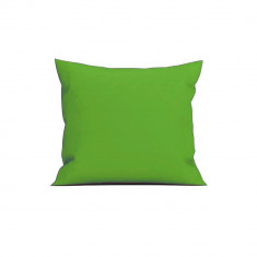 Perna decorativa patrata, 40x40 cm, pentru canapele, plina cu Puf Mania Relax, culoare verde