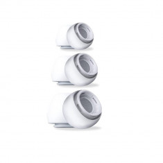 Set 3 dopuri Tech-Protect Ear Tips compatibil cu Apple AirPods Pro / Pro 2 White foto