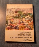 Dezvoltarea constructiilor si economia de rerenuri agricole D. Defour A Dobrea