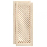Cumpara ieftin Usi de dulap cu zabrele 2 buc. 39,5x99 cm, lemn masiv de pin
