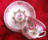 SET CAFEA PORTELAN CLASSIC ROYAL BAVARIA CEASCA CU FARFURIE DECOR CU FLORI DE MAC