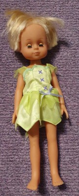 Papusa Tinkerbel, inaltime 33 cm, ca in imagine foto
