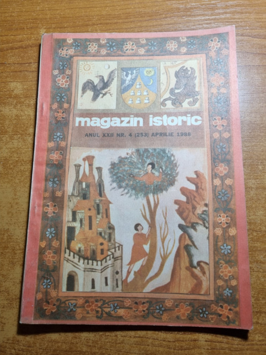 revista magazin istoric aprilie 1988