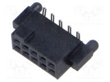 Conector PCB-PCB mamă 10 PIN 1,27mm SFM argintat SAMTEC