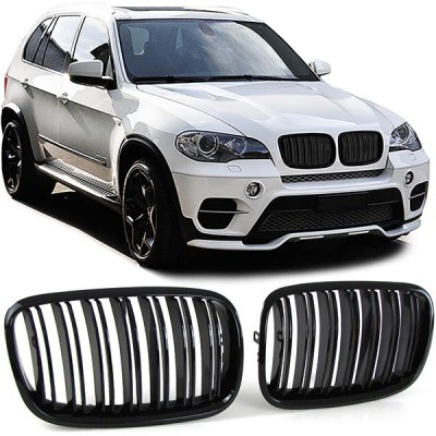 Grila dubla sport tuning BMW X5 E70 X6 E71 M-LOOK NOU foto