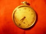 Ceas de buzunar marca Cortebert ,d.cadran =4cm , functioneaza