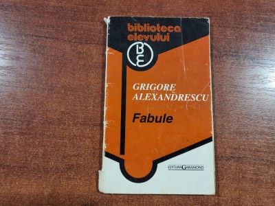 Fabule de Grigore Alexandrescu foto