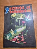 stiinta si tehnica septembrie 1987-sah kasparov si negulescu,radioul portabil
