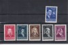 ROMANIA 1959 LP 471 MARI ANIVERSARI CULTURALE SERIE MNH, Nestampilat