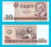 Germania RDG (p#28) 10 Mark 1971 UNC &#039;Zetkin&#039; serie: BL 0366785