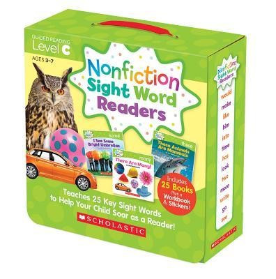 Nonfiction Sight Word Readers Parent Pack Level C: Teaches 25 Key Sight Words to Help Your Child Soar as a Reader! foto