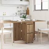 vidaXL Masă de dining 2 pcs 140 x 80 x 77 cm Lemn prelucrat 3424939