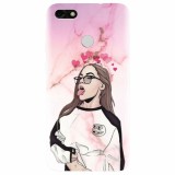 Husa silicon pentru Huawei Y6 Pro 2017, Bad Girl