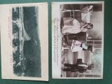 grup doua carti postale circulate , anii 1930 - 1940, trei grupuri