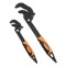 Set 2 Chei multifunctionale 260 mm si 380 mm, otel carbon forjat, coada tip ranga
