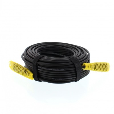 Cablu HDMI 2.0 Well, fibra optica, AOC HDMI tata/HDMI tata, conectori auriti, lungime 15 m foto