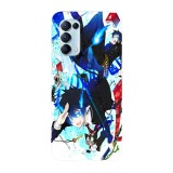 Husa compatibila cu Oppo A54 5G model Rin and Yukio Blue Exorcist, Silicon, TPU, Viceversa, Transparent, Carcasa
