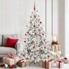 VidaXL Brad de Crăciun artificial cu ramuri articulare 180 cm PVC 3397718