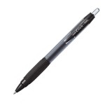 Pix cu gel Uni-ball Clickgel XSG-R7, 0.7mm, cu mecanism, corp semitransparent, grip cauciucat, scris negru