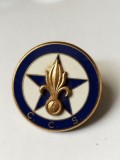 bnk ins Franta - Insigna militara Legiunea Straina - French Foreign Legion 4th Foreign Regiment (4e REI) Service Company (CCS) - Fraisse Paris