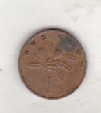 Bnk mnd Jamaica 1 cent 1970, America Centrala si de Sud