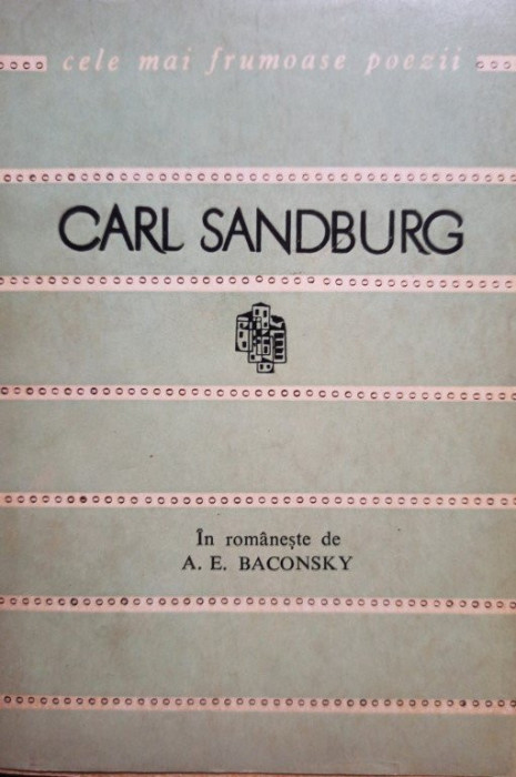Carl Sandburg - Versuri (1966)