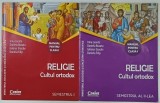 RELIGIE , CULTUL ORTODOX , MANUAL PENTRU CLASA I ,SEMESTRELE 1 si 2 de IRINA LEONTE ...DANIELA FILIP , 2 CARTI , 2015 , CD INCLUS *