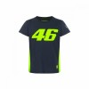 Valentino Rossi tricou de copii VR46 - Classic black 2022 - 10/11