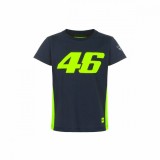 Valentino Rossi tricou de copii VR46 - Classic black 2022 - 10/11