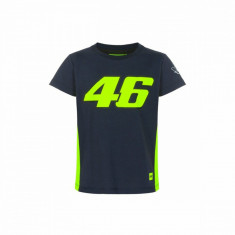 Valentino Rossi tricou de copii VR46 - Classic black 2022 - 1/3