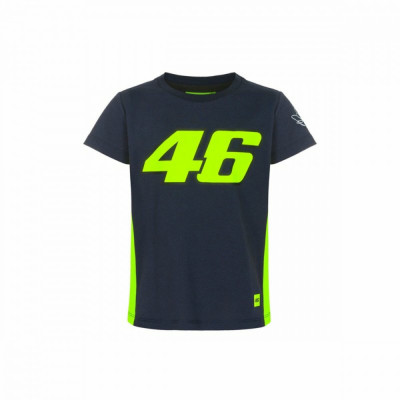 Valentino Rossi tricou de copii VR46 - Classic black 2022 - 12/14 foto