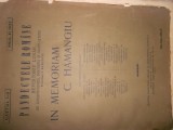 Pandectele roman, In memoriam Hamangiu- 1932