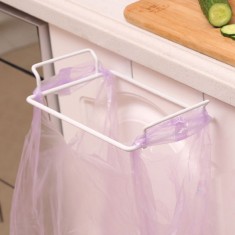 Suport Metalic Pungi Menajere, Kitchen Organizer, Metalic, Dimensiuni 27x16 cm