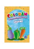 Legume. Desene mari pentru cei mici rom&acirc;nă-engleză