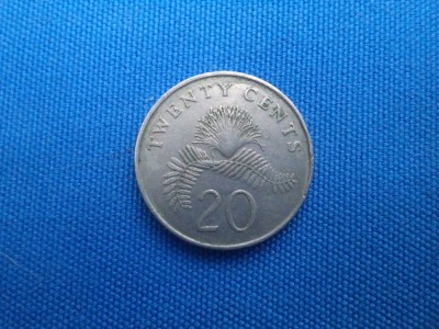 20 CENTI SINGAPORE /1997 foto