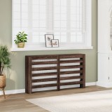 VidaXL Mască pentru calorifer stejar maro 149x20x82 cm lemn prelucrat 852705