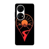 Husa compatibila cu Huawei Nova Y70 model Nature Map Pin, Silicon, TPU, Viceversa, Transparent, Carcasa