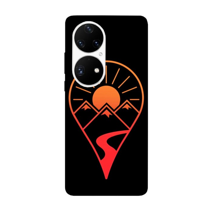 Husa compatibila cu Huawei Nova Y70 model Nature Map Pin, Silicon, TPU, Viceversa