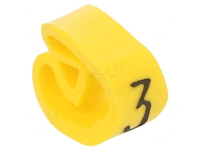 Markere Galbene pentru Marcaj PVC 4-10mm foto
