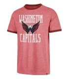 Washington Capitals tricou de bărbați Belridge 47 Capital Ringer Tee - XS