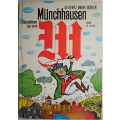 Freiherr von Munchhausen &ndash; Gottfried August Burger (coperta putin uzata)