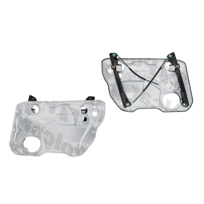 Macara geam Seat Ibiza/Cordoba (6l), 2002-2006, 4/5 Usi, fata dreapta, cu panou, electrica, fara motoras, 6L4837462; 6L4837756G foto