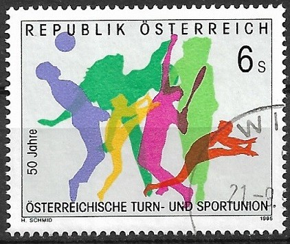 B1876 - Austria 1995 - stampilat