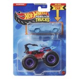 HOT WHEELS MONSTER TRUCK SI MASINUTA METALICA SCORPEDO ALBASTRU