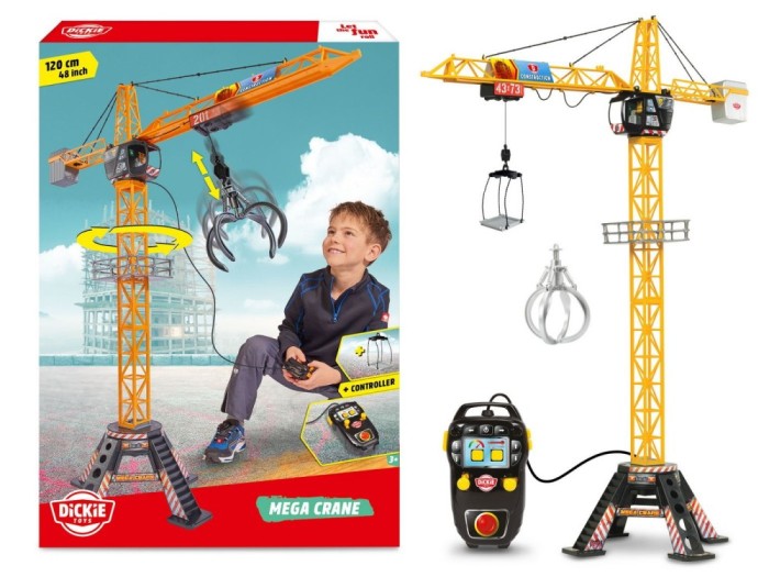 DICKIE MACARA MEGA CRANE 120 CM CU TELECOMANDA