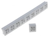 Bandă Marcaj Albă 5mm 250buc