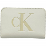 Portofel femei Calvin Klein Logo Zip Around Wallet K60K610096ACF