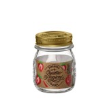 Borcan cu capac Bormioli Quattro Stagioni, sticla transparenta, 0.25 l
